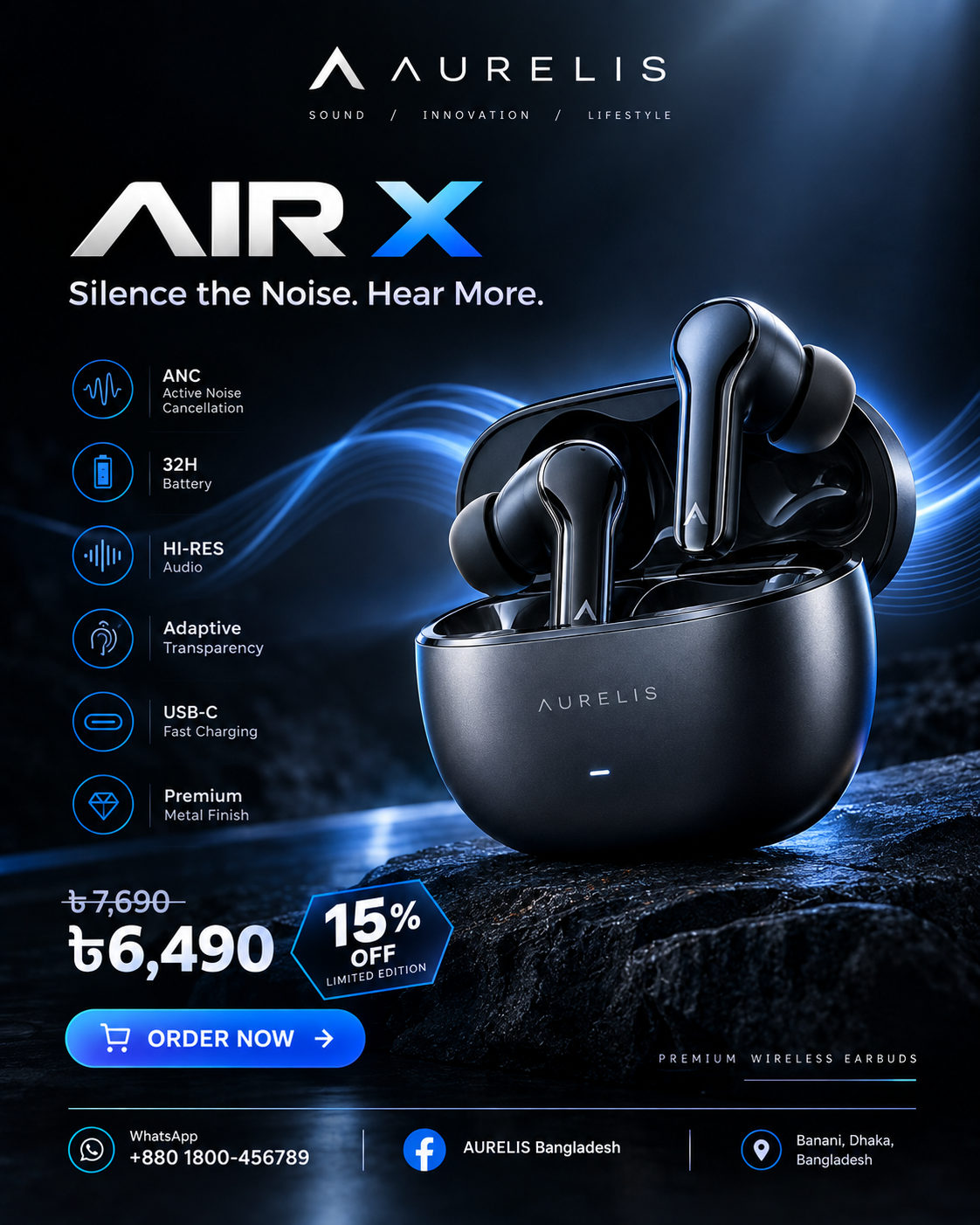 Premium Electronic Gadget Banner