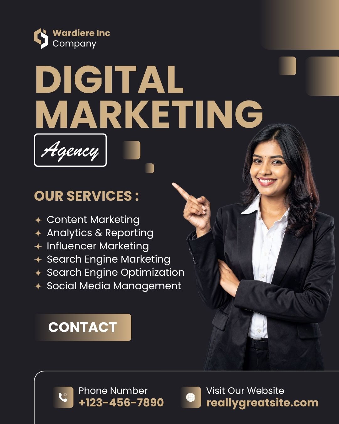 Corporate Digital Marketing Post