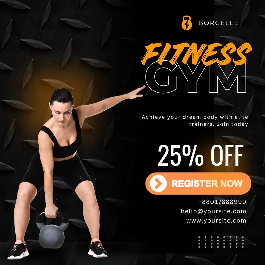 Fitness Gym Workout Ad