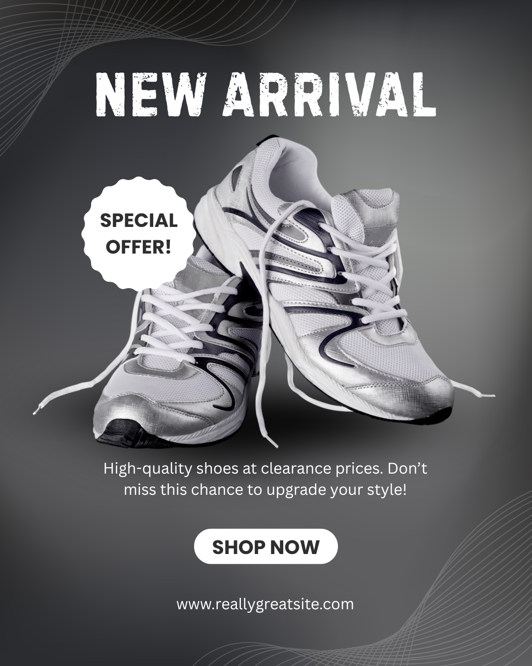 Shoes Sale Ad Banner
