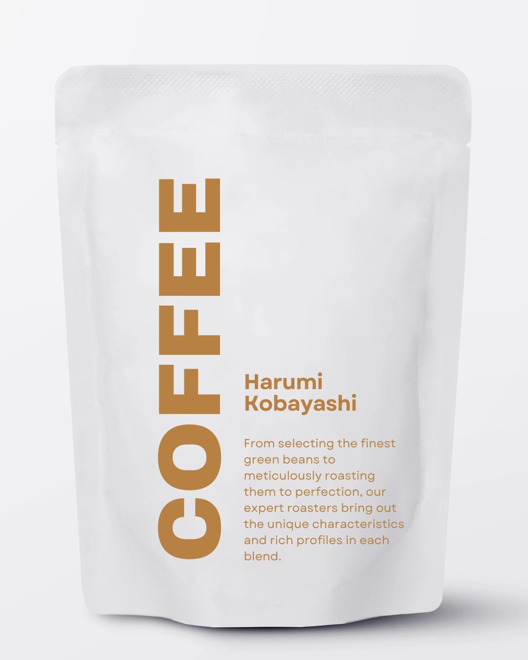 Minimalist Coffee Bag Mockup