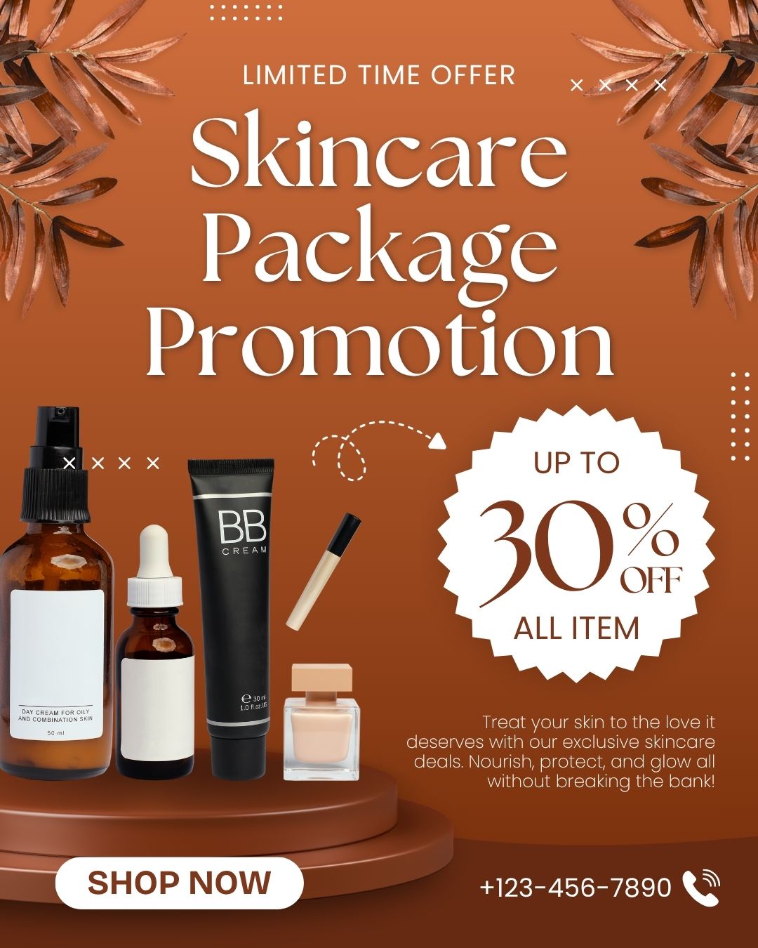 Skincare Product Promotion